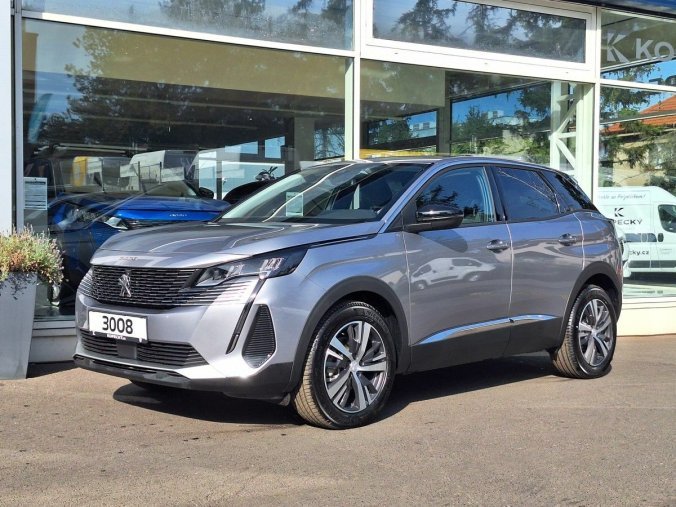 Peugeot 3008, Peugeot 3008 ALLURE PACK 1.5 BHDi 130k EAT, barva šedá