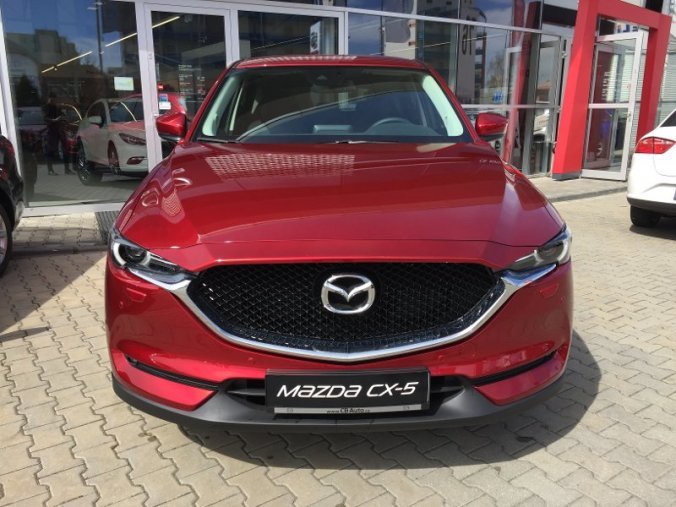 Mazda CX-5, 2,0 Skyactiv-G160 AWD A/T, barva červená