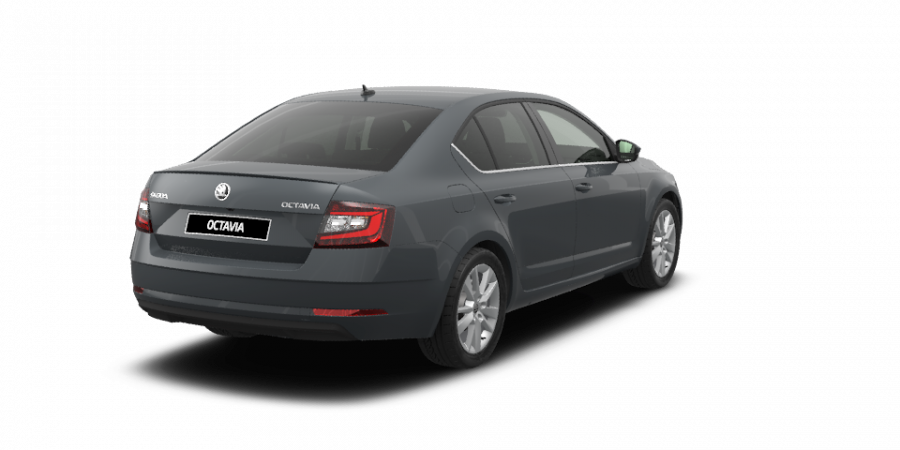 Škoda Octavia, 1,5 TSI 110 kW 6-stup. mech., barva šedá