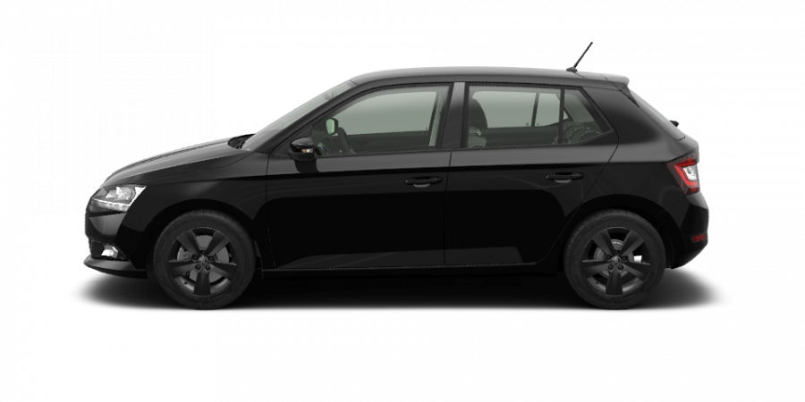 Škoda Fabia, 1,0 TSI 70 kW 5-stup. mech., barva černá