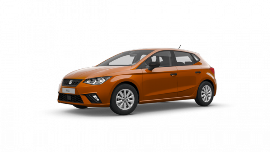 Seat Ibiza, Reference 1.0 MPI 80k, barva oranžová