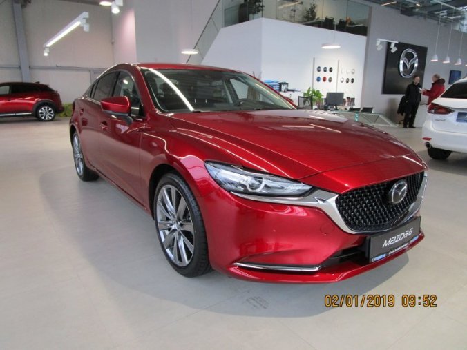 Mazda 6, 2.5i, barva červená