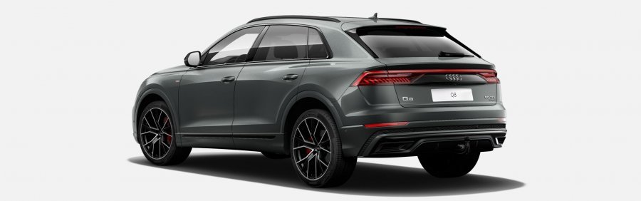 Audi Q8, Q8 50 TDI quattro, barva šedá