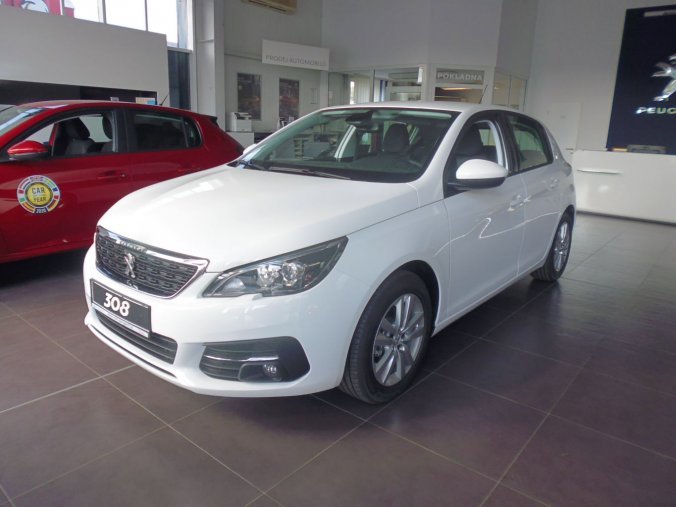 Peugeot 308, ACTIVE PACK 1,2 PT 110k, barva bílá