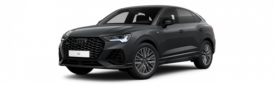 Audi Q3 Sportback, Q3 SB S line 45 TFSI 180 kW q, barva šedá