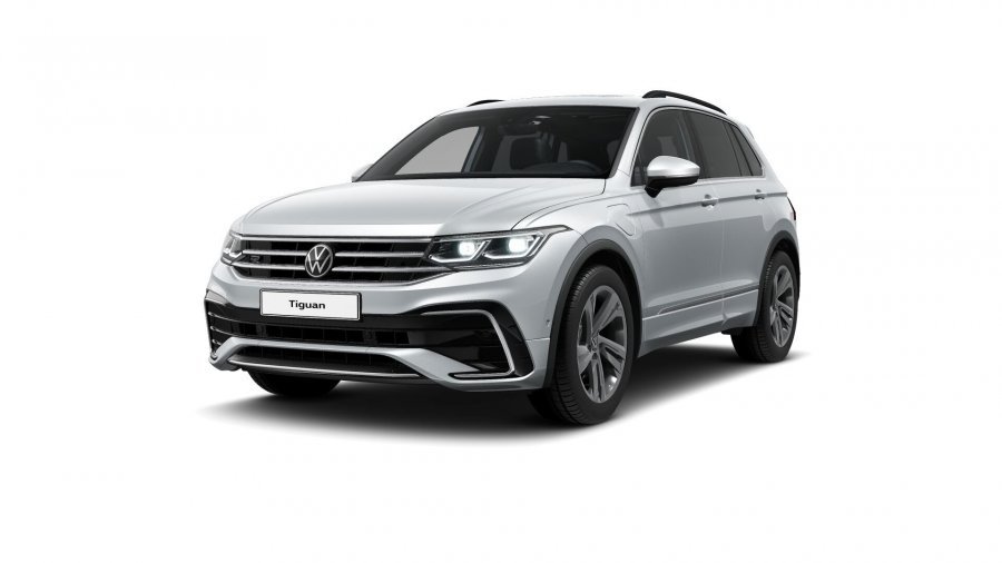 Volkswagen Tiguan, Tiguan R-Line 1,4 TSI eHybrid 180 kW, barva stříbrná