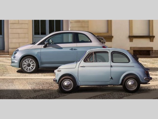 Fiat 500, Collezione 1957 Cabrio, barva zelená