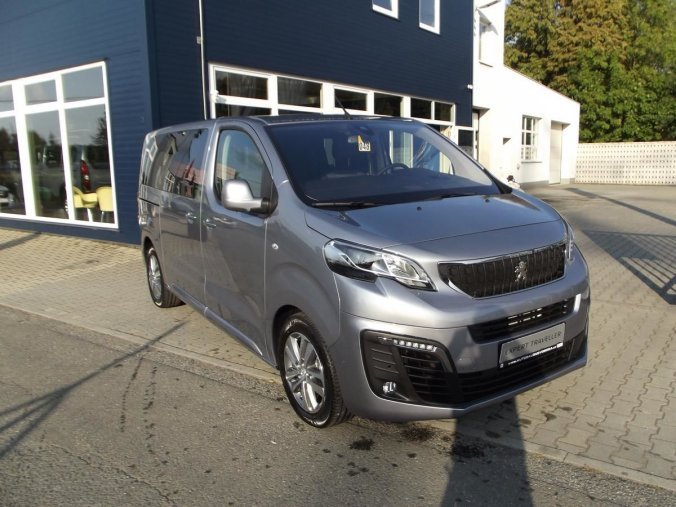 Peugeot Traveller, Allure 2.0 BlueHDi 180k EAT8, barva stříbrná