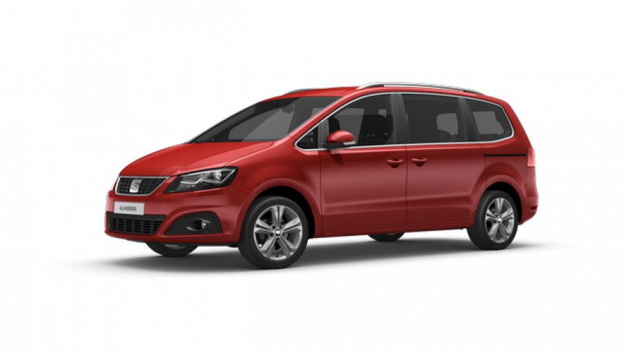 Seat Alhambra, Xcellence 1.4 TSI 150k DSG, barva červená