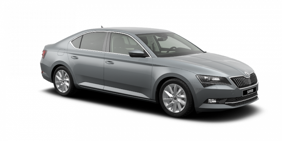 Škoda Superb, 2,0 TDI 110 kW 7-stup. automat., barva šedá