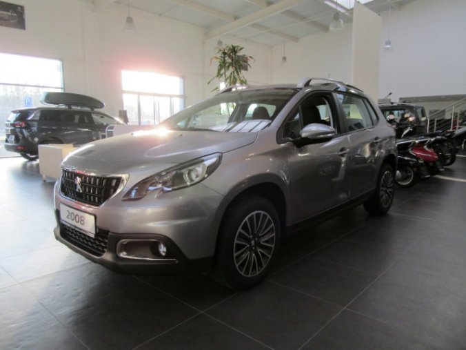 Peugeot 2008, Active 1.2 PureTech 110k EAT6, barva šedá