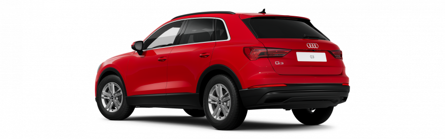 Audi Q3, Q3 35 TFSI 110kW, barva červená