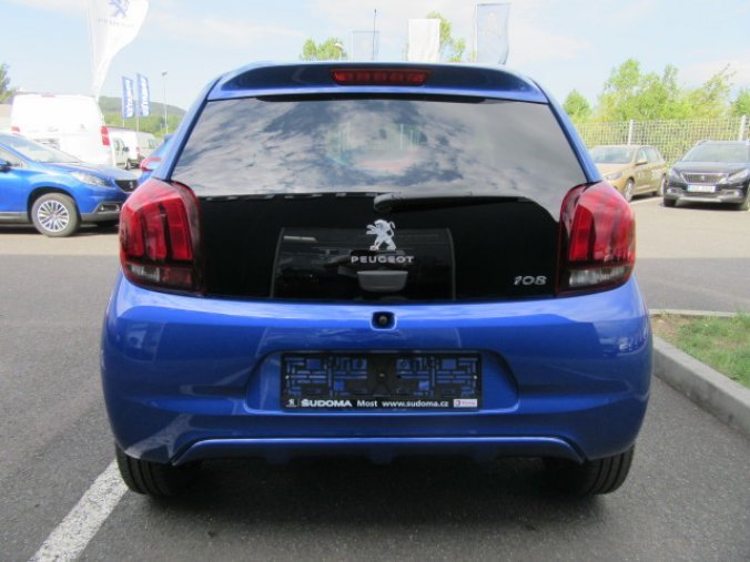 Peugeot 108, ALLURE 1.0 VTi 72 S&S MAN5, barva modrá