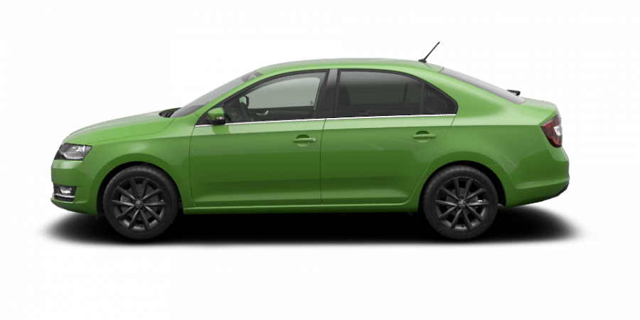 Škoda Rapid, 1,0 TSI 81 kW 6-stup. mech., barva zelená