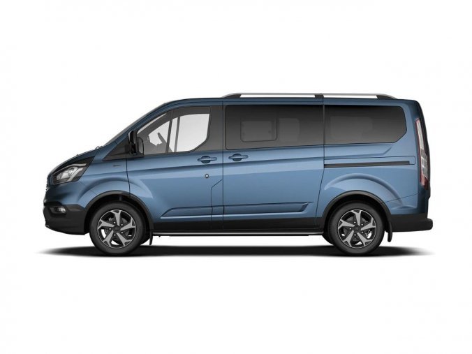 Ford Tourneo Custom, MPV,  L2 ACTIVE 2,0 EcoBlue 136 kW / 185 k 6st. automatická, barva modrá