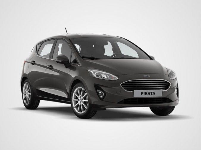 Ford Fiesta, 1.0 EcoBoost, barva šedá