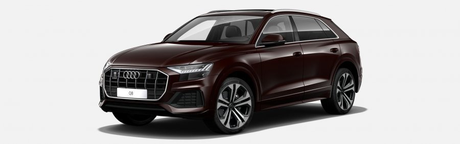 Audi Q8, Q8 50 TDI quattro, barva hnědá