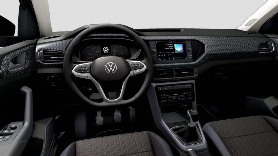 Volkswagen T-Cross, T-Cross Style 1,0 TSI 81 kW 6G, barva černá