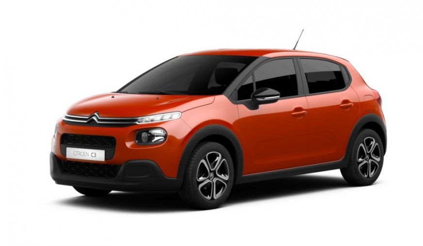 Citroën C3, 1.2 PureTech 82, barva oranžová