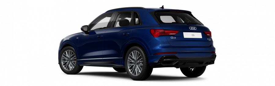 Audi Q3, Q3 S line 35 TDI 110 kW q, barva modrá