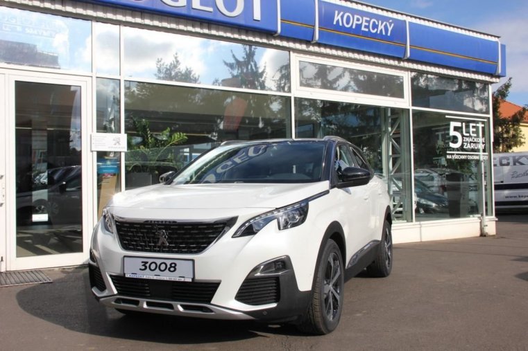 Peugeot 3008, ALLURE 1.5 BlueHDi 130 S&S MAN, barva bílá