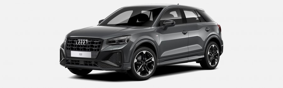 Audi Q2, Q2 S line 35 TFSI 110kW CoD, barva šedá