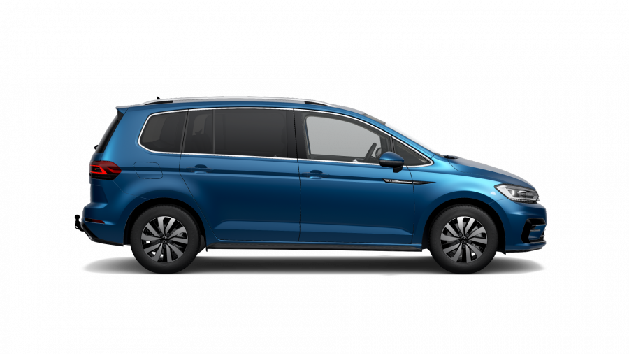 Volkswagen Touran, Touran HL 2,0 TDI 7DSG EVO, barva modrá