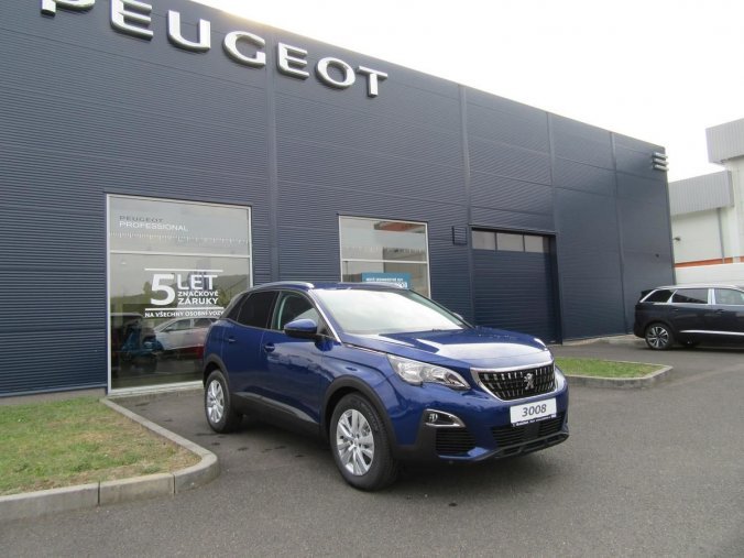 Peugeot 3008, ACTIVE 1.2 PureTech 130k MAN6, barva modrá