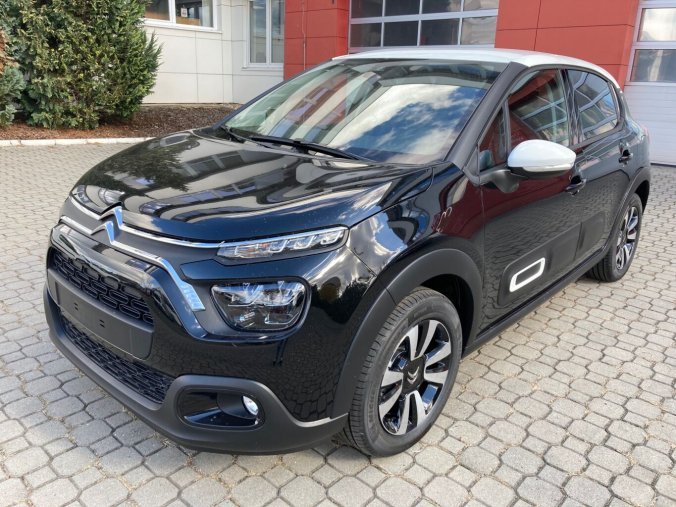 Citroën C3, Citroën C3 1.2 PureTech 83 S&S MAN SHINE, barva černá