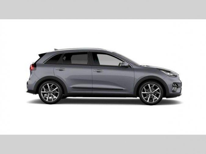 Kia Niro, 1.6 GDi HEV 6DCT Spring ed., barva stříbrná