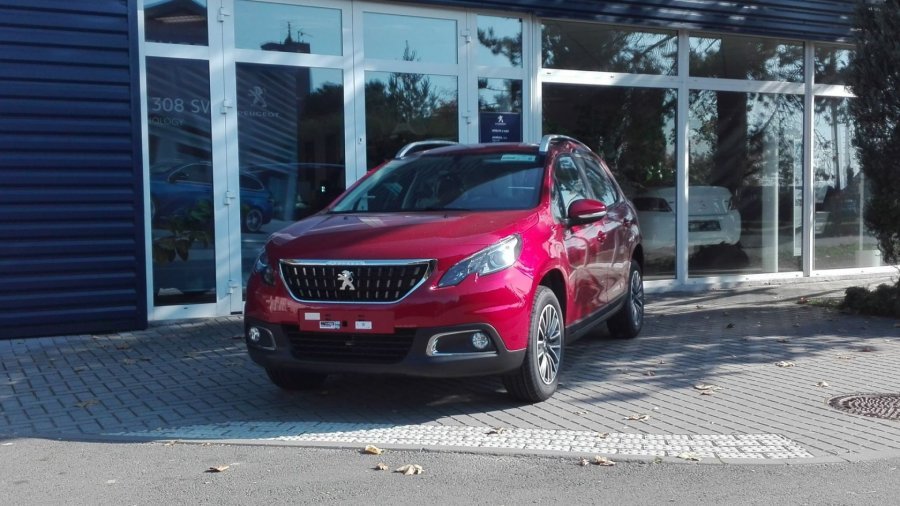 Peugeot 2008, ACTIVE 1.2 PureTech 82 S&S MAN5, barva červená