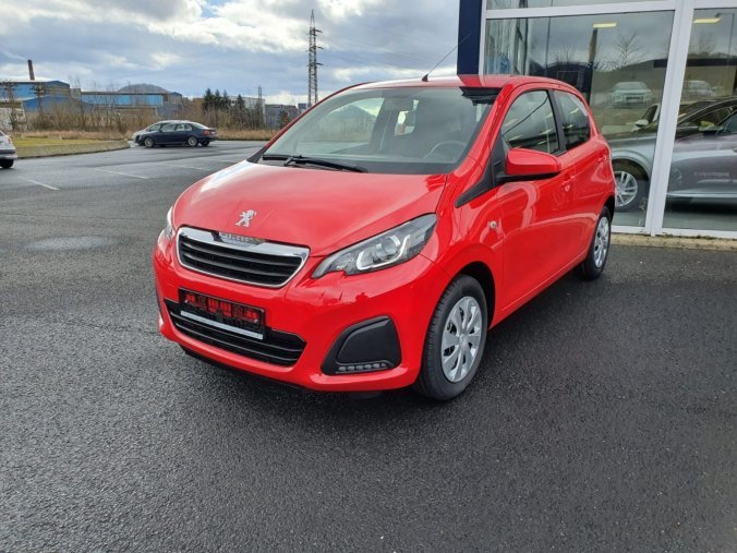 Peugeot 108, ACTIVE 1.0 VTi 72 S&S MAN5, barva červená