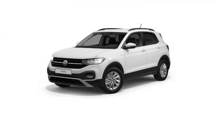 Volkswagen T-Cross, Life 1,0 TSI 70 kW 5G, barva bílá