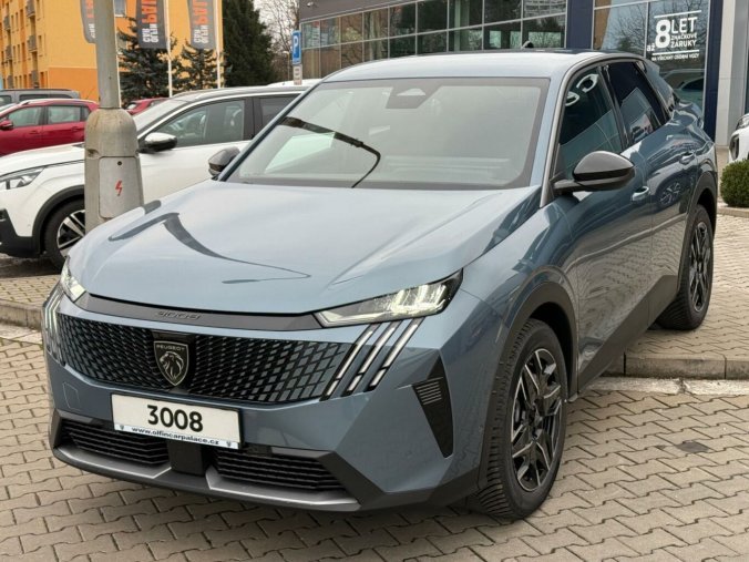 Peugeot 3008, Peugeot 3008 ALLURE HYBRID - IHNED K ODBĚRU, barva modrá