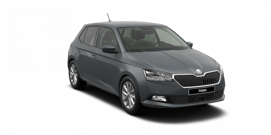 Škoda Fabia, 1,0 TSI 70 kW 5-stup. mech., barva šedá