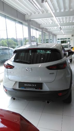 Mazda CX-3, 2.0 Sky-G 121k M/T, barva stříbrná