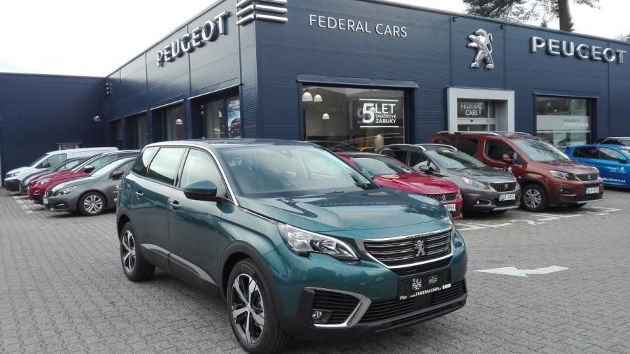 Peugeot 5008, ACTIVE 1.5 BlueHDi 130k MAN6, barva zelená