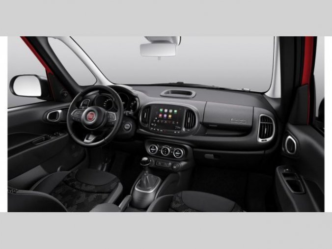 Fiat 500L, 1.4 95k CROSS, barva červená