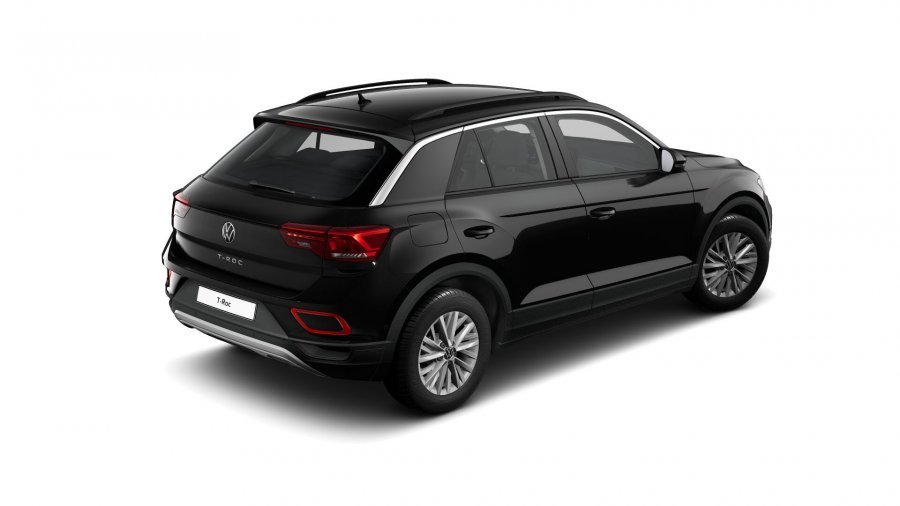 Volkswagen T-Roc, T-Roc Life 1,5 TSI 110 kW 7DSG, barva černá