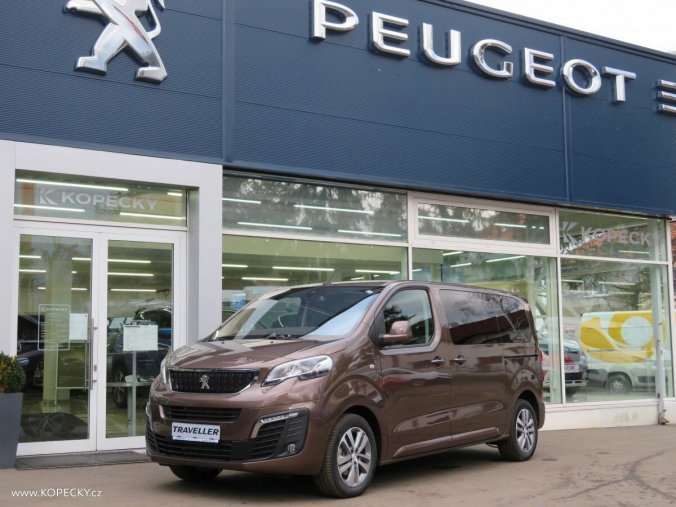 Peugeot Traveller, L2 ALLURE 2.0 180 EAT8, barva hnědá