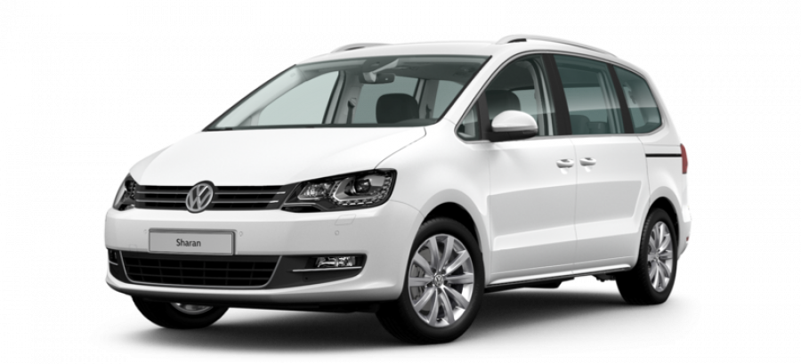 Volkswagen Sharan, 2,0 TDI BMT SCR 6DSG, barva bílá