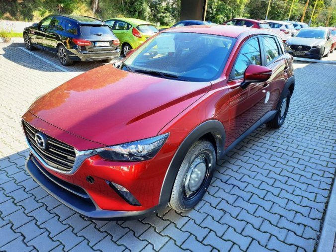 Mazda CX-3, Skyactiv-G, barva červená