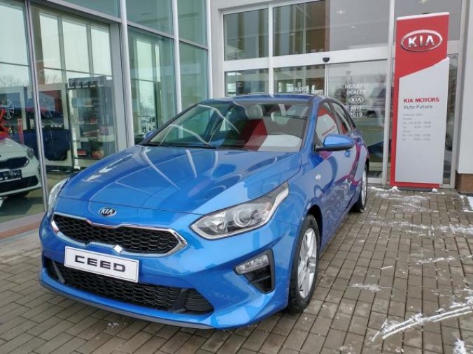 Kia Ceed, 5HB 1,0 T-GDi  FRESH MY21, barva modrá