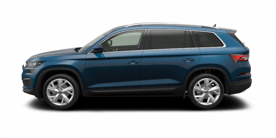 Škoda Kodiaq, 2,0 TDI 147 kW 7-stup. automat. 4x4, barva modrá