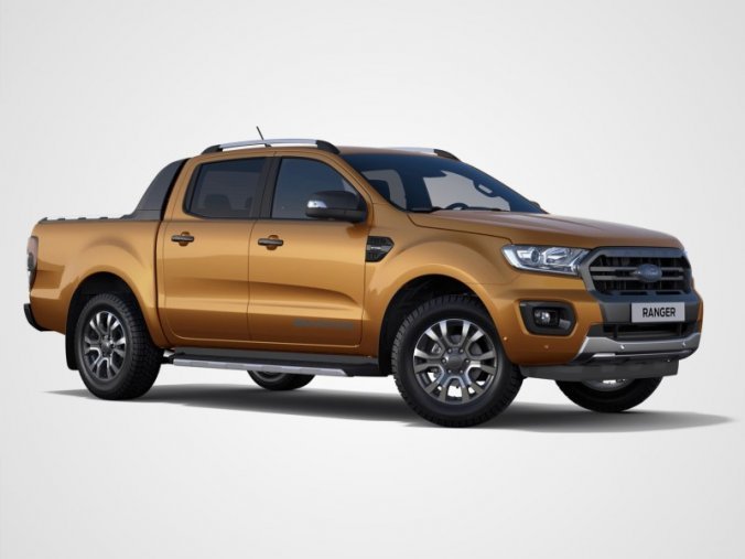 Ford Ranger, 2.0 EcoBlue Bi-Turbo, barva oranžová