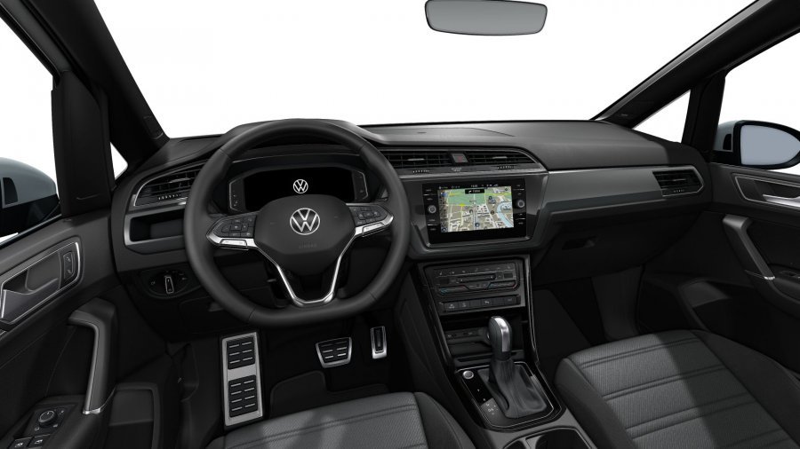 Volkswagen Touran, Touran HL R-Line 2,0 TDI 7DSG EVO, barva bílá