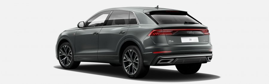 Audi Q8, Q8 50 TDI quattro, barva šedá