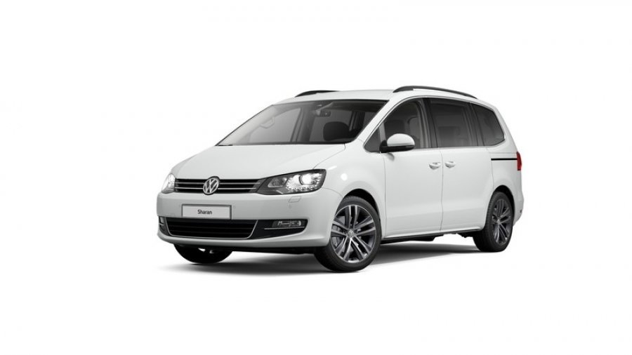 Volkswagen Sharan, 2.0 TDI 4MOT 7DSG, barva bílá