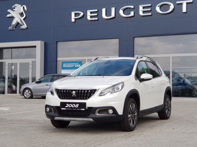 Peugeot 2008, ALLURE 1.2 PureTech 130 S&S MAN6 Grip Control, barva bílá