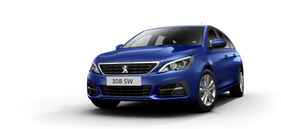 Peugeot 308, ACTIVE S&S MAN6 1.5 BlueHDi, barva modrá